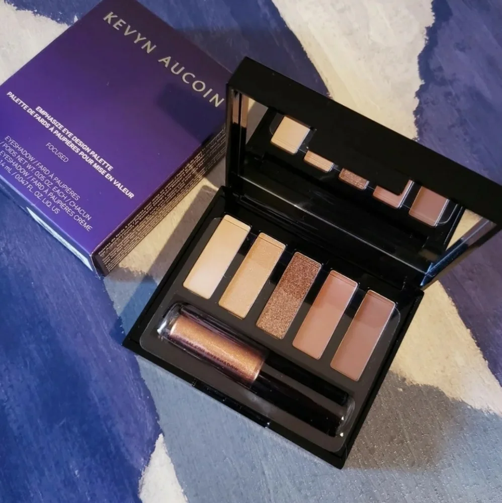 Kevyn Aucoin Eye Design Emphasize Focused Palette